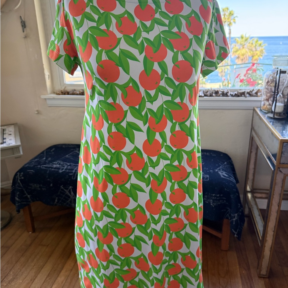 Sailor Sailor Marina Dress Orange Print